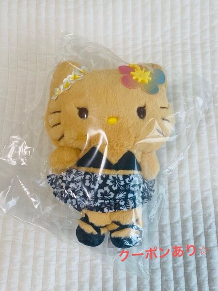【未開封タグ付き】サンリオキャラクターズ トコナツバケーション Hello Kitty ハローキティ マスコットホルダー ブラック