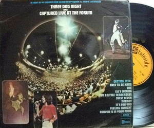 ３枚で送料無料【英Stateside】Three Dog Night/was Captured Live At The Forum 