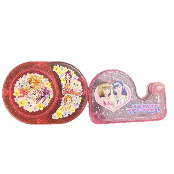 プリキュア ラブベリ ラブアンドベリー テープカッター 文房具 平成レトロ