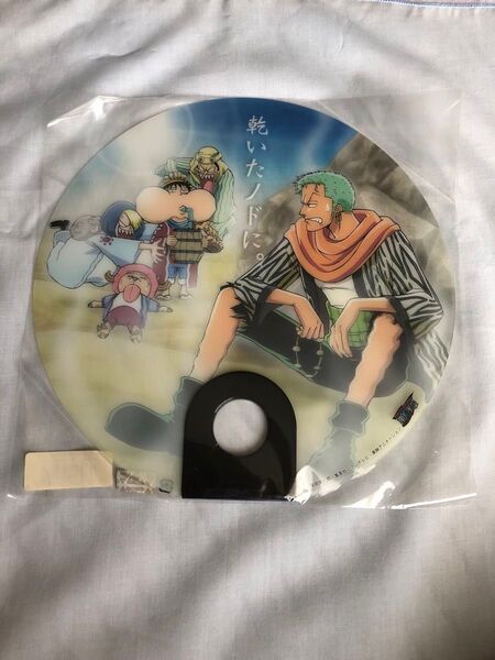 ONE PIECE ワンピース うちわ 乾いたノドに。ゾロ ルフィ ウソップ サンジ チョッパー