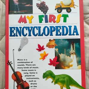 イラストや写真が豊富な英語で書かれた子供向け百科事典です!!!MY FIRST ENCYCLOPEDIA