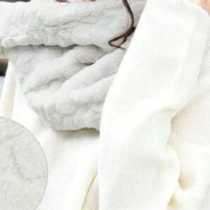 ライトグレー スヌード