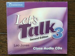 Let's Talk 3 Second Edition Class Audio CD 3枚 中級の上