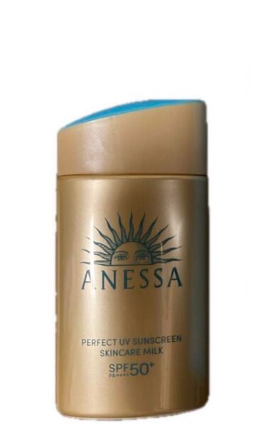 アネッサANESSAパーフェクトUVスキンケアミルク日焼け止め乳液60mlSPF50 PA++++スーパーウォータープルーフ1個