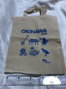 Okinawa Japan エコバッグ 26cm x 31cm