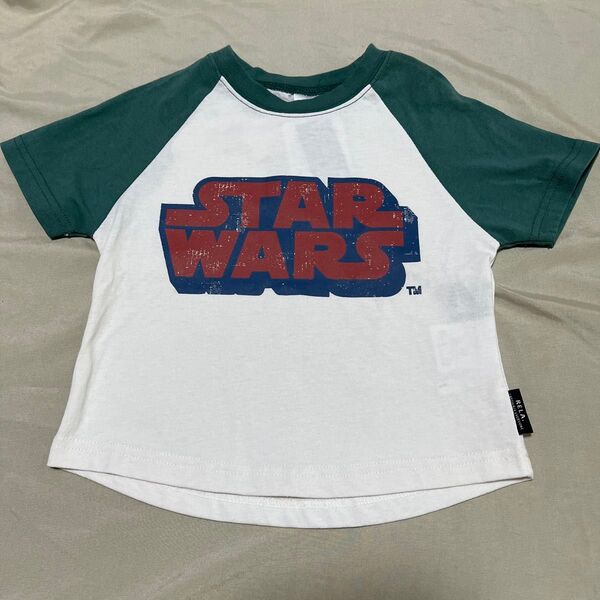 しまむら RELA. リラ スターウォーズ プリント ラグラン 半袖 Tシャツ 90cm 新品 未使用