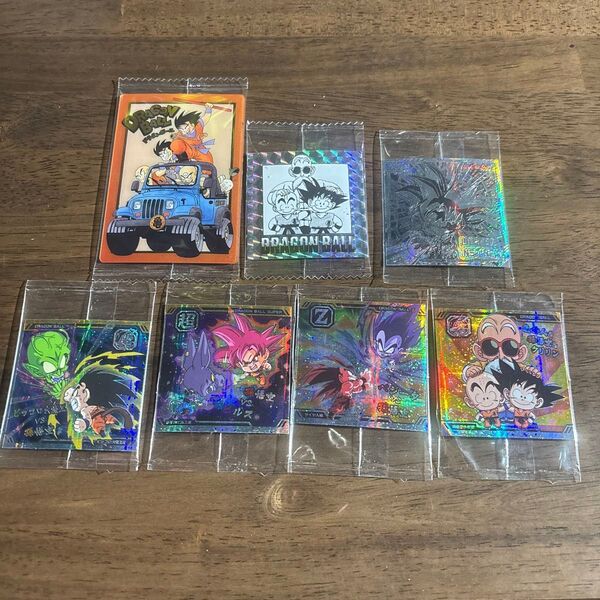 ドラゴンボールウエハース 複数 ドラゴンボールイタジャガ ドラゴンボール シール ウエハース 孫悟空