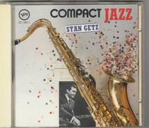  スタン・ゲッツ STAN GETZ Compact Jazz 西ドイツ製_画像1