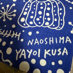 【ハギレ】草間弥生 直島限定 てぬぐい 1枚