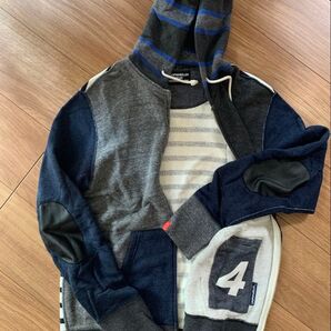 LOOPWHEELER マルチジップパーカー ループウィラー