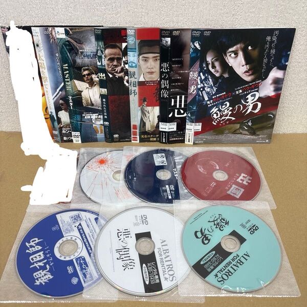 映画 DVD レンタル落ち ケース無し 6点セット
