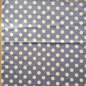 ハギレD6★オックス★藤色★水玉★55cm×57cm★現品限り