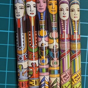 エジプト展 鉛筆6本セット【新品・未使用・長期保管品】