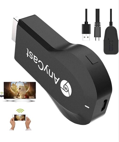 新品 AnyCast ワイヤレス HDMI ミラーリング 日本語説明書