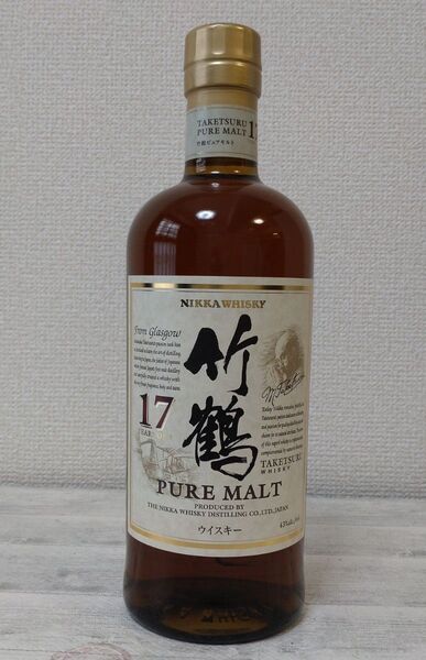 ニッカ 竹鶴17年 ピュアモルト 43度 700ml