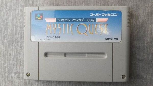 動作確認済み ミスティッククエスト ファイナルファンタジーUSA スーパーファミコンソフト
