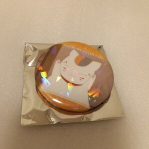 夏目友人帳 ホログラム 缶バッジ 場面写 夏目友人帳漆 ニャンコ先生