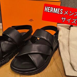 【土日値引可】エルメス(HERMES)サンダルエレクトリック サイズ42※箱無し