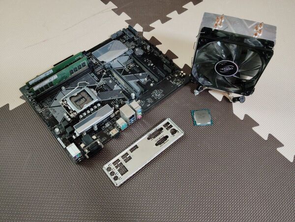 core i7 8700k マザーボードメモリクーラー セット