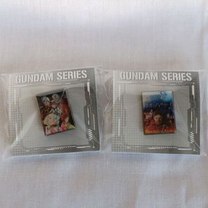 GUNDAM ガンダム ピンバッチ 2ケ