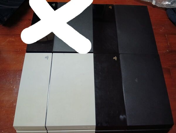 送料無料 ps4 cuh 1000 1100 1200本体 プレステ4 500GB 3台