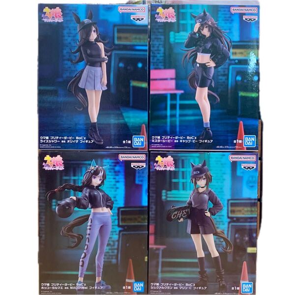 ウマ娘 プリティーダービー BoC'z フィギュア ④点 ホッコータルマエ ライスシャワー シュヴァルグラン ミスターシービー