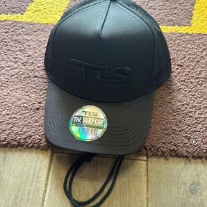 TLS ツールス サーフキャップメッシュキャップ 黒 フリーサイズ
