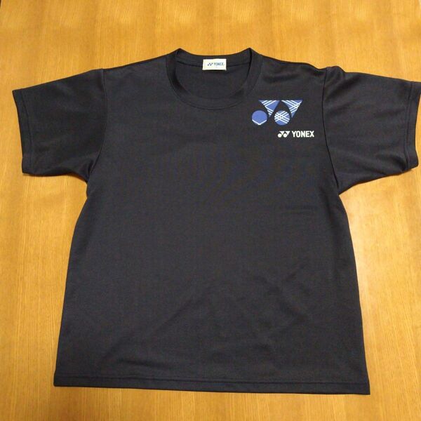 ヨネックス YONEX Tシャツ ビッグロゴ ネイビー×ブルー ユニSSサイズ
