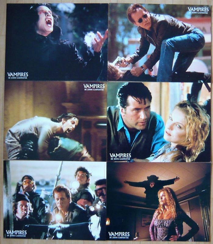 Vampire : The Final Holy War version française carte de lobby originale ensemble complet de 10 pièces, film, vidéo, Produits liés au cinéma, photographier