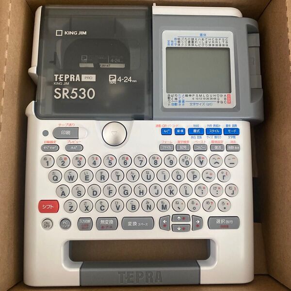 キングジム ラベルライター テプラPRO SR530 未使用品