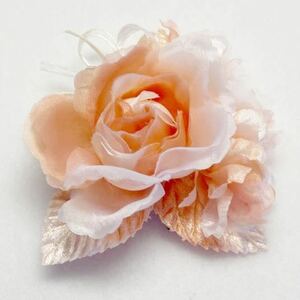  corsage K0802pi-chi pink ribbon * small flower attaching rose 