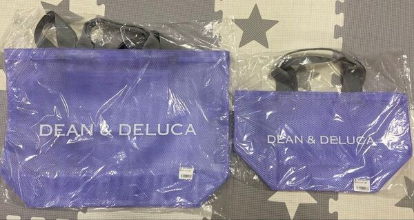 DEAN & DELUCA トートバッグ パープル Sサイズのみディーンアンドデルーカ