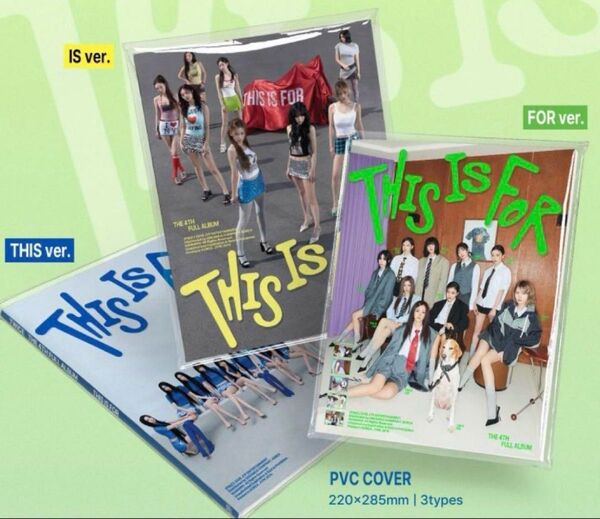 TWICE THIS IS FOR アルバム 開封済み ※封入トレカなし