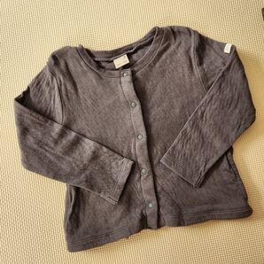 petit main カーディガン 100cm グレー
