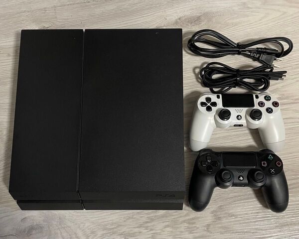 SONY PlayStation4 CUH-1200A 【ブラック】コントローラー 2個 初期化済み