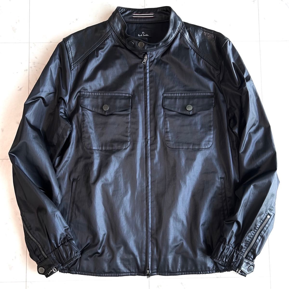 ARMANI JEANS スウェードレザー ジャケット ブラウン系 L｜Yahoo
