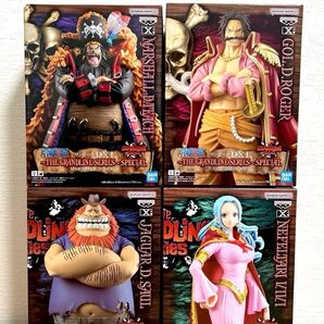 【ONE PIECE ワンピース DXF フィギュア4点セット】新品・未開封品(未開封のまま梱包)・送料無料・匿名ダンボール発送