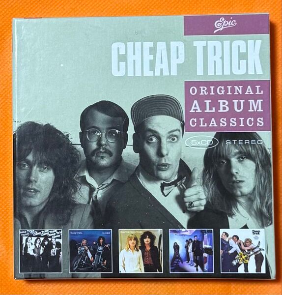 Cheap Trick チープトリック オリジナルアルバム 紙ジャケット 5CD