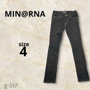 MIN@RNA デニムパンツ ジーンズ ジーパン