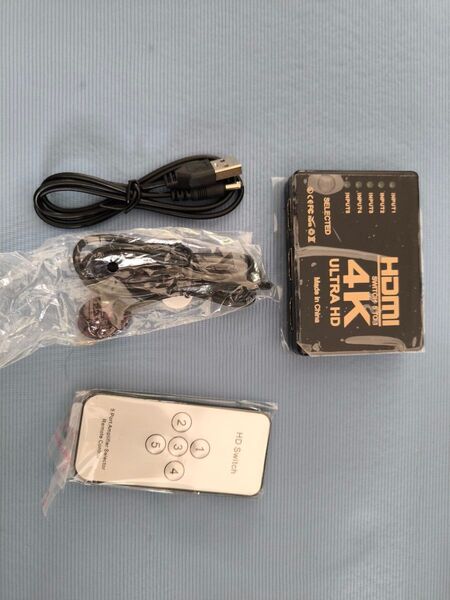 値下げ)HDMI切替器 5入力1出力 4K 3D対応