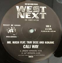 US PROMO ONLY / MR.MASH FEAT TRAY DEEE AND KOKANE - CALI WAY / 2001 G-RAP HIPHOP_画像1