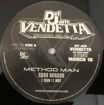 LIMITED VINYL/ DEF JAM VENDETTA/RECORD 1- CNN FEAT M.O.P. - STOMPDASH TOUTU (VENDETTA)/RECORD 2- METHOD MAN - UH HUH / 2003 HIPHOP_画像3