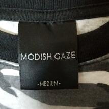 MODISH GAZE　モディッシュガゼ　 Tシャツ　 Mサイズ 　カモフラ_画像8