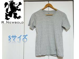 R.NEWBOLD アールニューボールド Tシャツ グレー 男女兼用