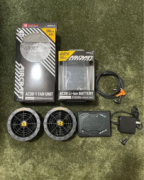 バートル エアークラフト22Vセット 空調服