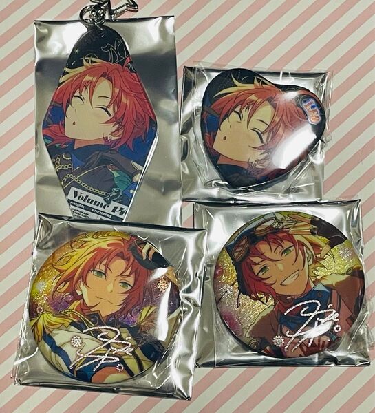 あんスタ 月永レオ 中国グッズ 缶バッジ アクキー TRIP 限定スカウト