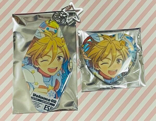 あんスタ 中国グッズ 真白友也 TRIP 缶バッジ アクキー