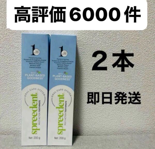 スプリーデント歯磨き粉 200g 2本 新品 即日発送 アムウェイ