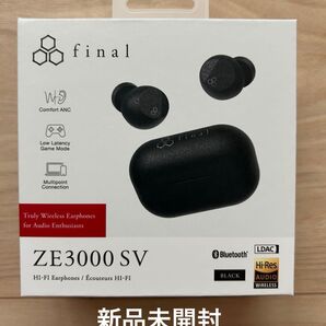 新品未開封 ★ 完全ワイヤレスイヤホン ZE3000 SV FI-ZE3SDPLTW final