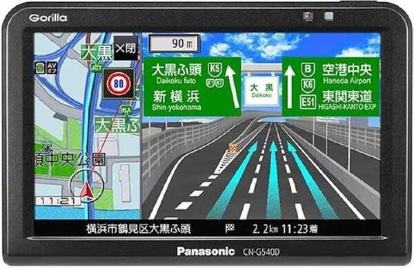 新品未使用 Panasonic ポータブルナビ CN-G540D 5インチ/ワンセグ パナソニック ポータブルカーナビ ゴリラ